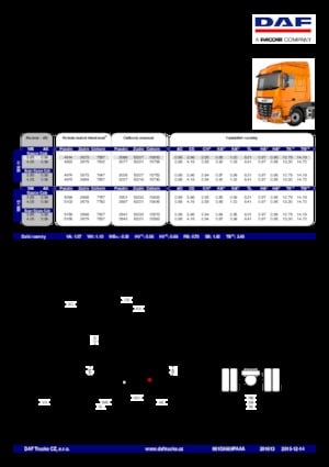 Trattori stradali DAF XF 510 FTP SC
