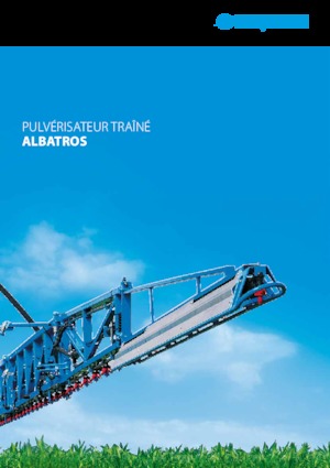 Irroratrice con barra su rimorchio Lemken Albatros 10/6000