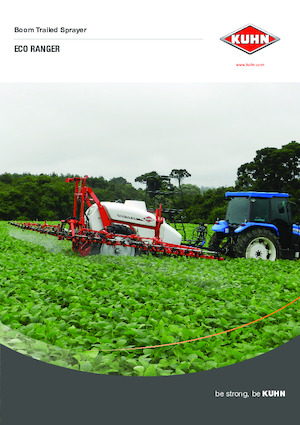 Irroratrice con barra su rimorchio Kuhn Eco Ranger 2000 PEC