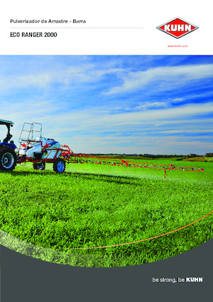 Irroratrice con barra su rimorchio Kuhn Eco Ranger 2000 PEC