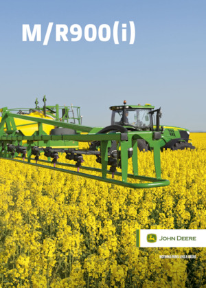 Irroratrice con barra su rimorchio John Deere M962i
