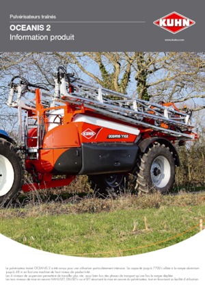 Irroratrice con barra su rimorchio Kuhn Oceanis 2-5600