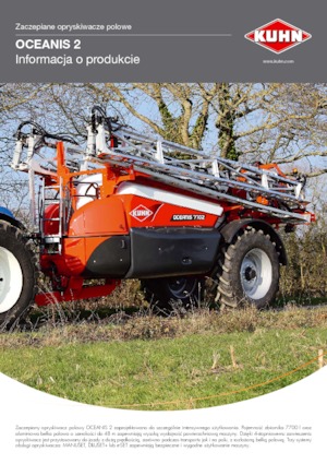 Irroratrice con barra su rimorchio Kuhn Oceanis 2-5600