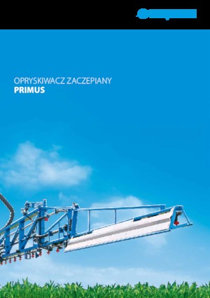 Irroratrice con barra su rimorchio Lemken Primus 12/3500