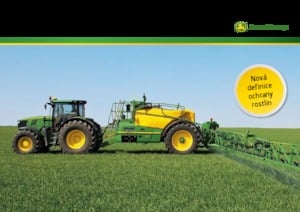 Irroratrice con barra su rimorchio John Deere R962i