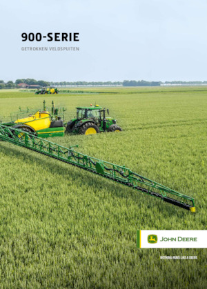 Irroratrice con barra su rimorchio John Deere R975i