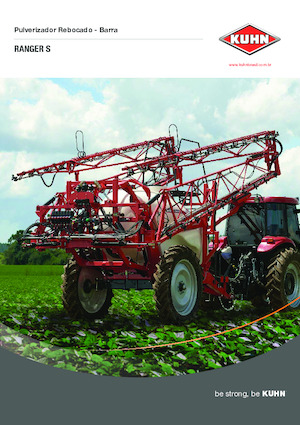 Irroratrice con barra su rimorchio Kuhn Ranger 2000