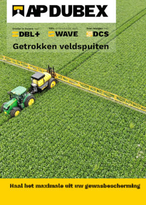 Irroratrice con barra su rimorchio Dubex Actor