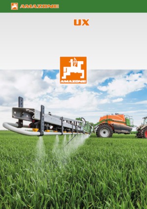 Irroratrice con barra su rimorchio Amazone UX 4201 Super (36) 