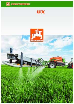 Irroratrice con barra su rimorchio Amazone UX 4201 Super (36) 