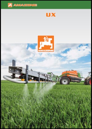 Irroratrice con barra su rimorchio Amazone UX 4201 Super (36) 