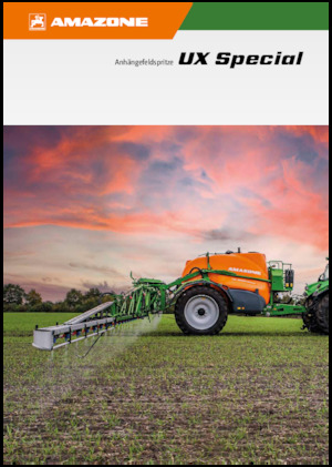 Irroratrice con barra su rimorchio Amazone UX 3200 Special (24)