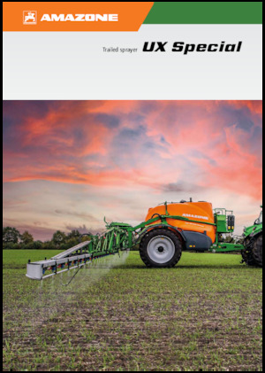 Irroratrice con barra su rimorchio Amazone UX 3200 Special (24)
