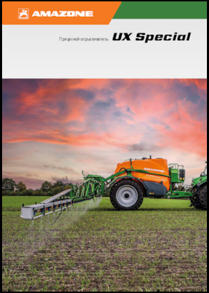 Irroratrice con barra su rimorchio Amazone UX 3200 Special (24)