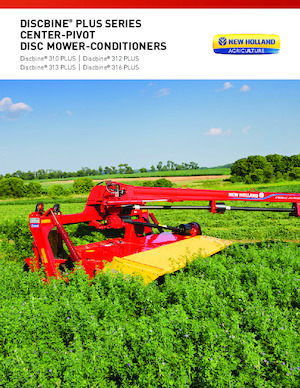 Falciatrici a dischi portate disco con condizionatore New Holland Discbine 313 PLUS