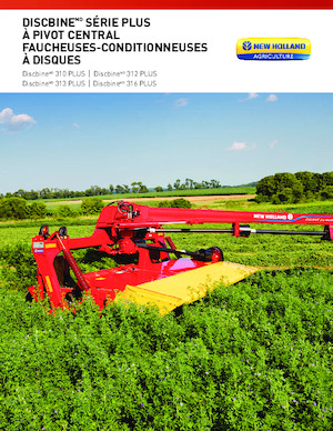 Falciatrici a dischi portate disco con condizionatore New Holland Discbine 313 PLUS