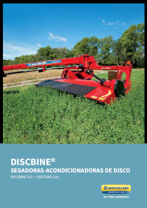 Falciatrici a dischi portate disco con condizionatore New Holland Discbine 313 PLUS