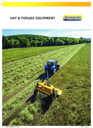 Falciatrici a dischi portate disco con condizionatore New Holland DiscCutter C 320P