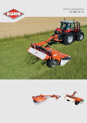 Falciatrici a dischi portate disco con condizionatore Kuhn FC 3161 TLD