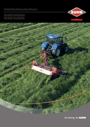 Falciatrici a dischi portate disco con condizionatore Kuhn FC 2861 TLD