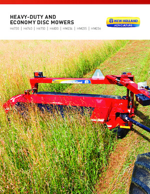 Falciatrici a dischi portate disco con condizionatore New Holland HM234 Economy