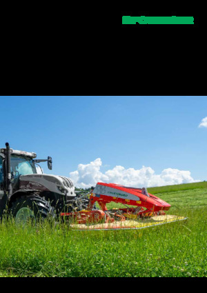 Falciatrici a dischi portate disco con condizionatore Pöttinger NovaCat 3007 T ED Collector