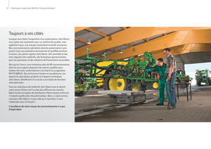 Irroratrice con barra su rimorchio John Deere 724 i