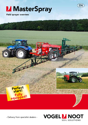 Irroratrice con barra su rimorchio Vogel & Noot MasterSpray IN 460