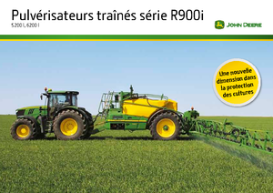 Irroratrice con barra su rimorchio John Deere R 952 i
