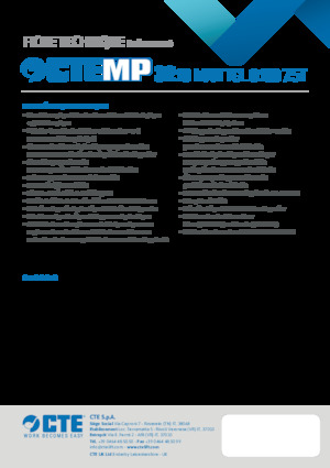 Piattaforme aeree telescopiche autocarrate CTE MP 32.19