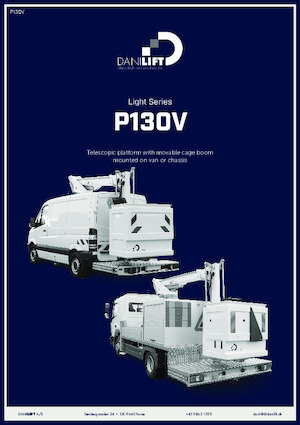 Piattaforme aeree articolate autocarrate Danilift P130V