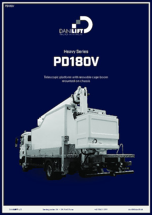 Piattaforme aeree articolate autocarrate Danilift PD180V