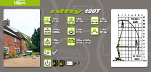 Piattaforme aeree articolate autocarrate Niftylift NL 120 T