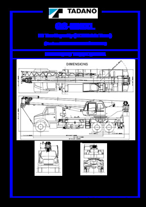 Autogru Tadano GS-300XL
