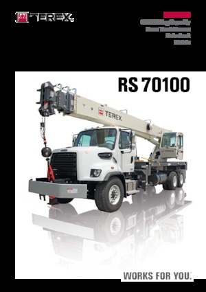 Autogru TEREX CRANES RS 70100