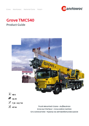 Autogru Grove TMC540