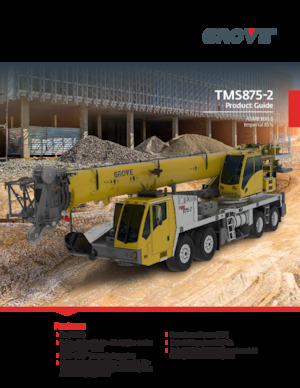 Autogru Grove TMS875-2