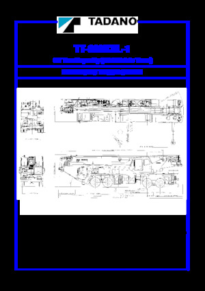 Autogru Tadano TT-800XXL