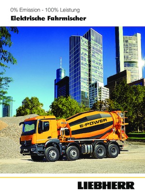 Betoniere su autotelaio Liebherr ETM 905 Hybrid