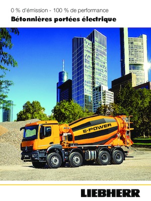 Betoniere su autotelaio Liebherr ETM 905 Hybrid