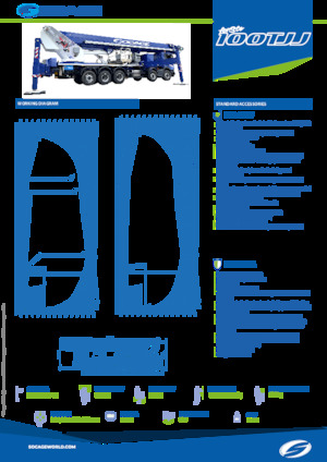 Piattaforme aeree telescopiche autocarrate Socage forSte 100TJJ