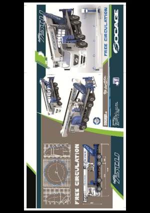 Piattaforme aeree telescopiche autocarrate Socage forSte 75 TJJ