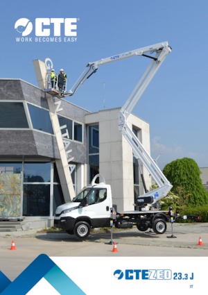 Piattaforme aeree articolate su rimorchio trainabile France Elévateur ZED 23.3 JH