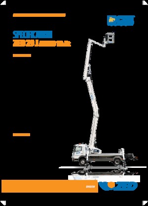 Piattaforme aeree articolate su rimorchio trainabile CTE ZED 29 J