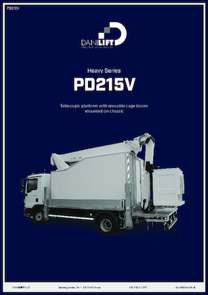 Piattaforme aeree articolate autocarrate Danilift PD215V