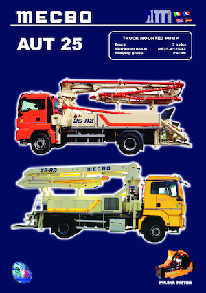 Pompe per calcestruzzo autocarrate Mecbo AUT 25 RZ P4.65