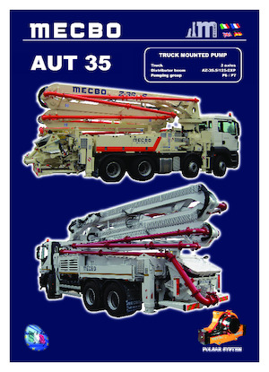 Pompe per calcestruzzo autocarrate Mecbo AUT 35 P6.90