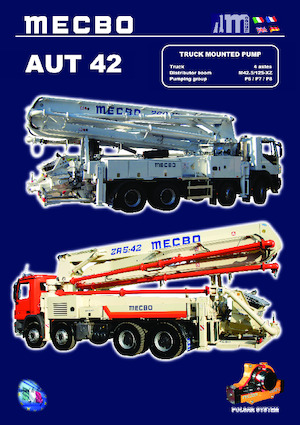 Pompe per calcestruzzo autocarrate Mecbo AUT 42 P7.150
