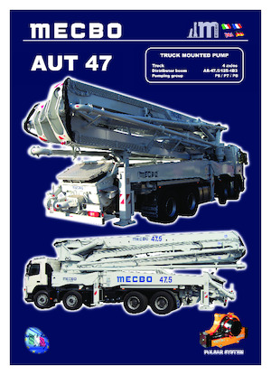 Pompe per calcestruzzo autocarrate Mecbo AUT 47 P6.110