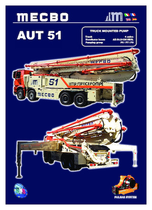 Pompe per calcestruzzo autocarrate Mecbo AUT 51 P6.110